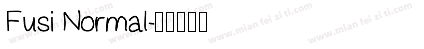 Fusi Normal字体转换